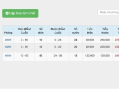 [Full Code] Website Quản Lý Ký Túc Xá - Phân Quyền Cán Bộ & Nhân Viên, Tính Tiền Điện Nước, Báo cáo Sự Cố
